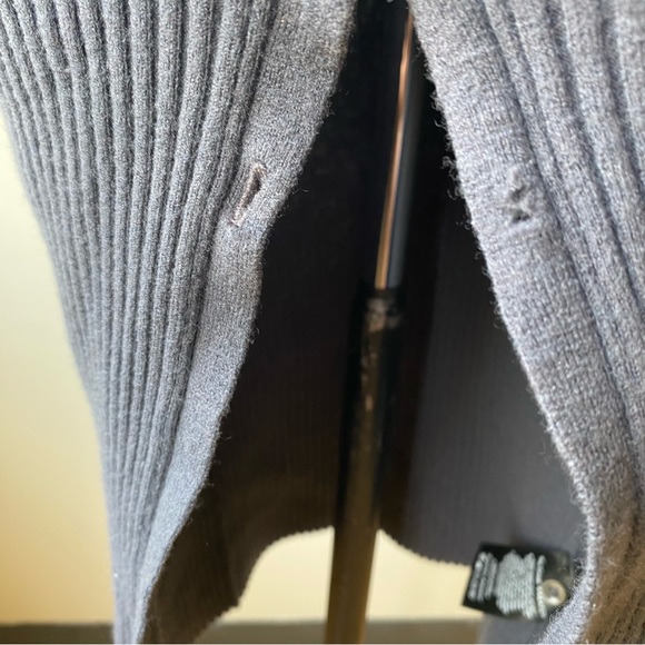 Aritzia Babaton Avalon Knit Stretch Maxi Dress in Colour Coal Grey - Picture 6 of 6